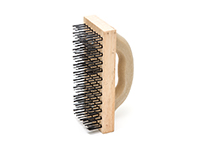 Flat Wire Block Brush With Handle