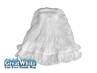 GreatWhite Nylon Filament Finish Mop