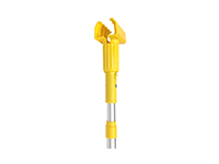 Yellow Plastic Mop Gripper Adjustable Aluminum Handle