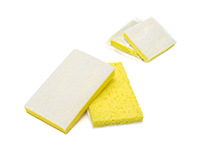 Fine White Backed Scrubber Sponge